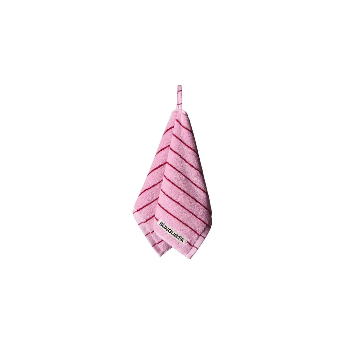 Bongusta gæstehåndklæde "Naram" - baby pink/ski patrol