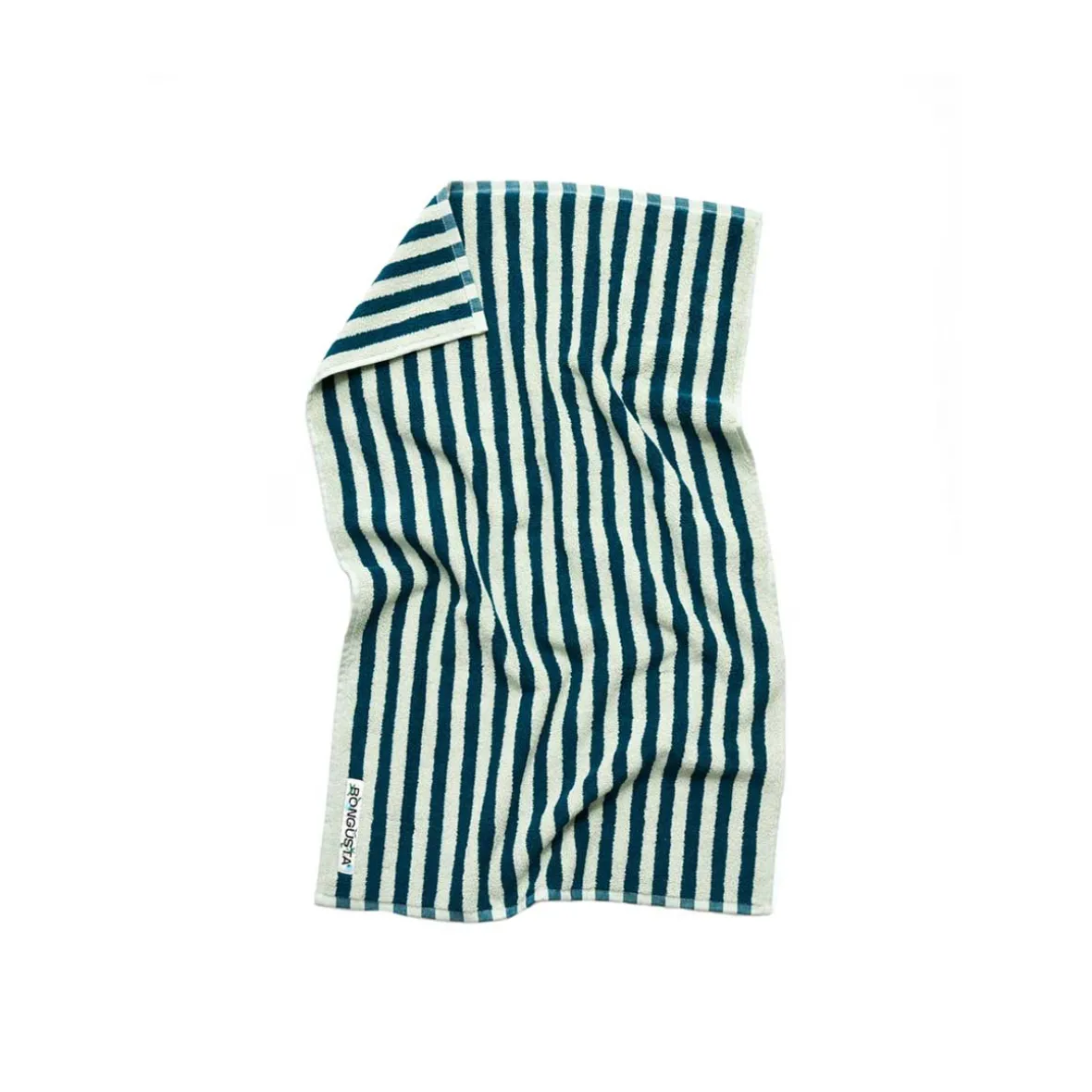 Bongusta håndklæde "Naram" - sea foam/deep teal