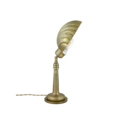 Bordlampe ''Musling'' - messing look