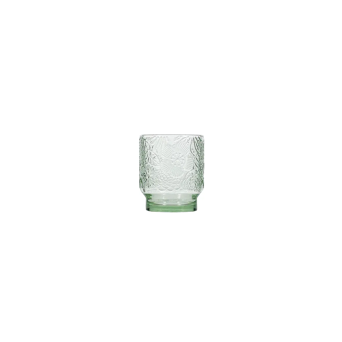 Drikkeglas "Flora" 30 cl. grøn - 4 stk.