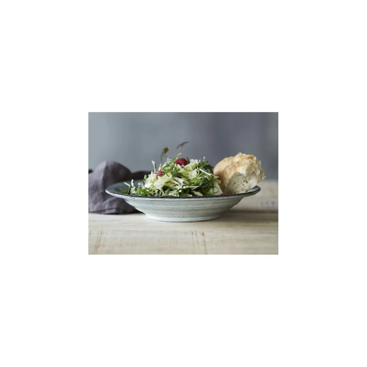 Dyb tallerken - Rustic