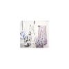 Glaskande "Spot" - multi brun