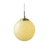 Glaspendel "Candy" olive - 30 cm.