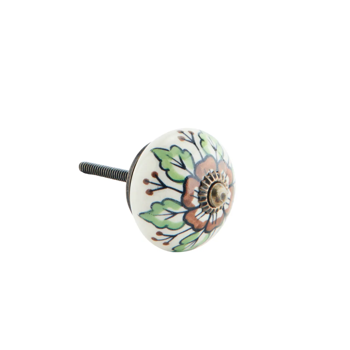 Greb "Brown and green flower"