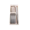 Grillknive "Laguiole" 6 stk. - stål