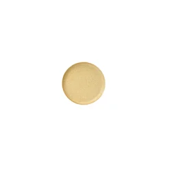 Keramik tallerken "Toto" - Mustard
