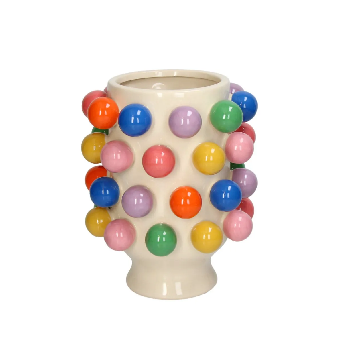 Keramikvase "Balls" - multi