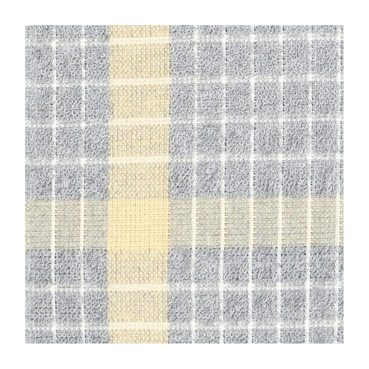 Køkkenhåndklæde - yellow/grey