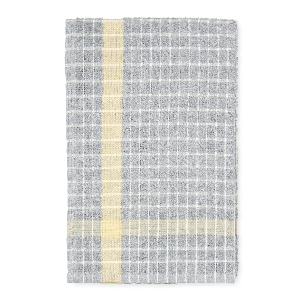 Køkkenhåndklæde - yellow/grey