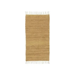 Kludeløber - sennep - 60x120 cm.