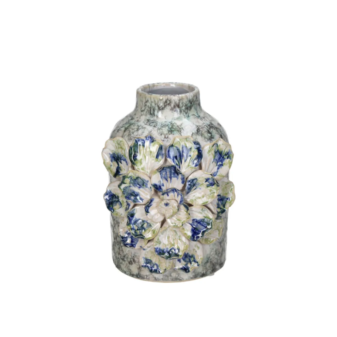 Kunstnerisk vase "Hortensia" - blå