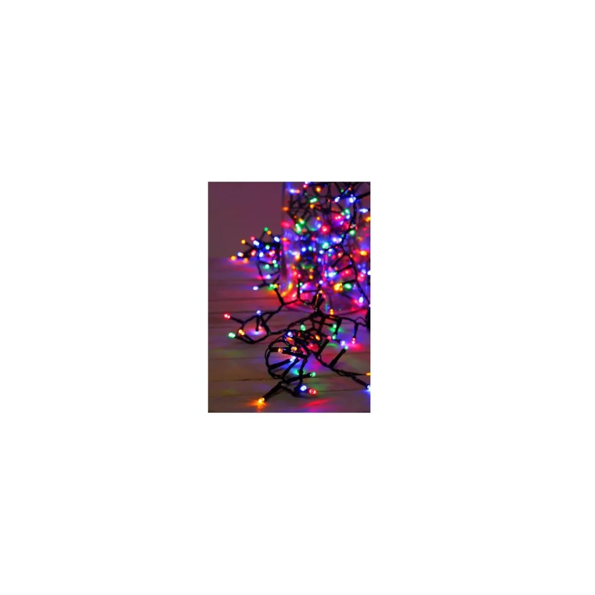 Lyskæde 500LED - multi