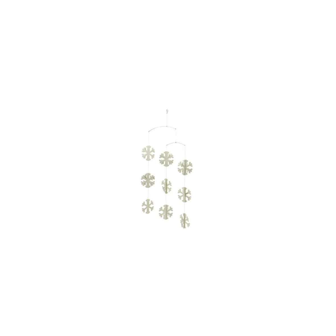 Mobile med snefnug af papir - ND design