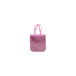 Net af genbrugsplast - pink