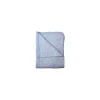 Quilt tæppe smalle striber - blå