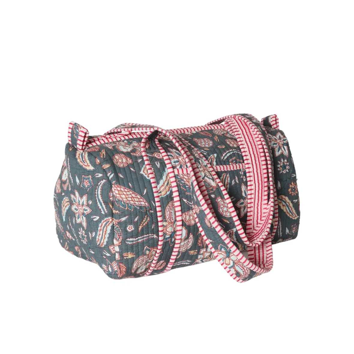 Rejsetaske artisan - blå paisley