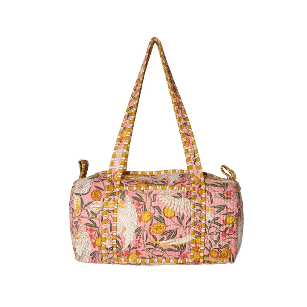 Rejsetaske artisan - pink tropical