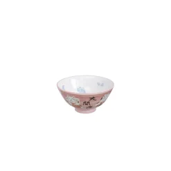 Rice bowl "Kawaii" Neko - lyserød