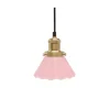 Skomagerpendel 15 cm. - bølget - Rosa