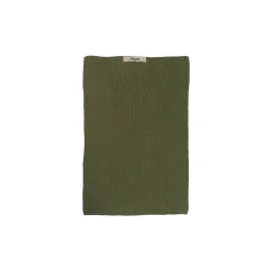 Strikket håndklæde - Olive