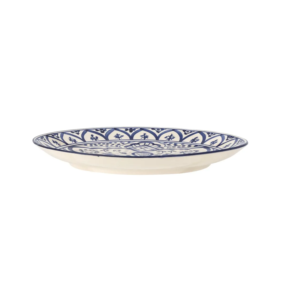 Tallerken "Karlie" coast 27,5 cm. - blå