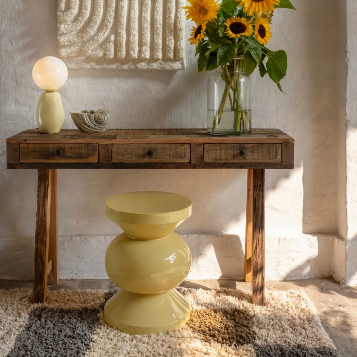 Tufted gulvløber - bauhaus