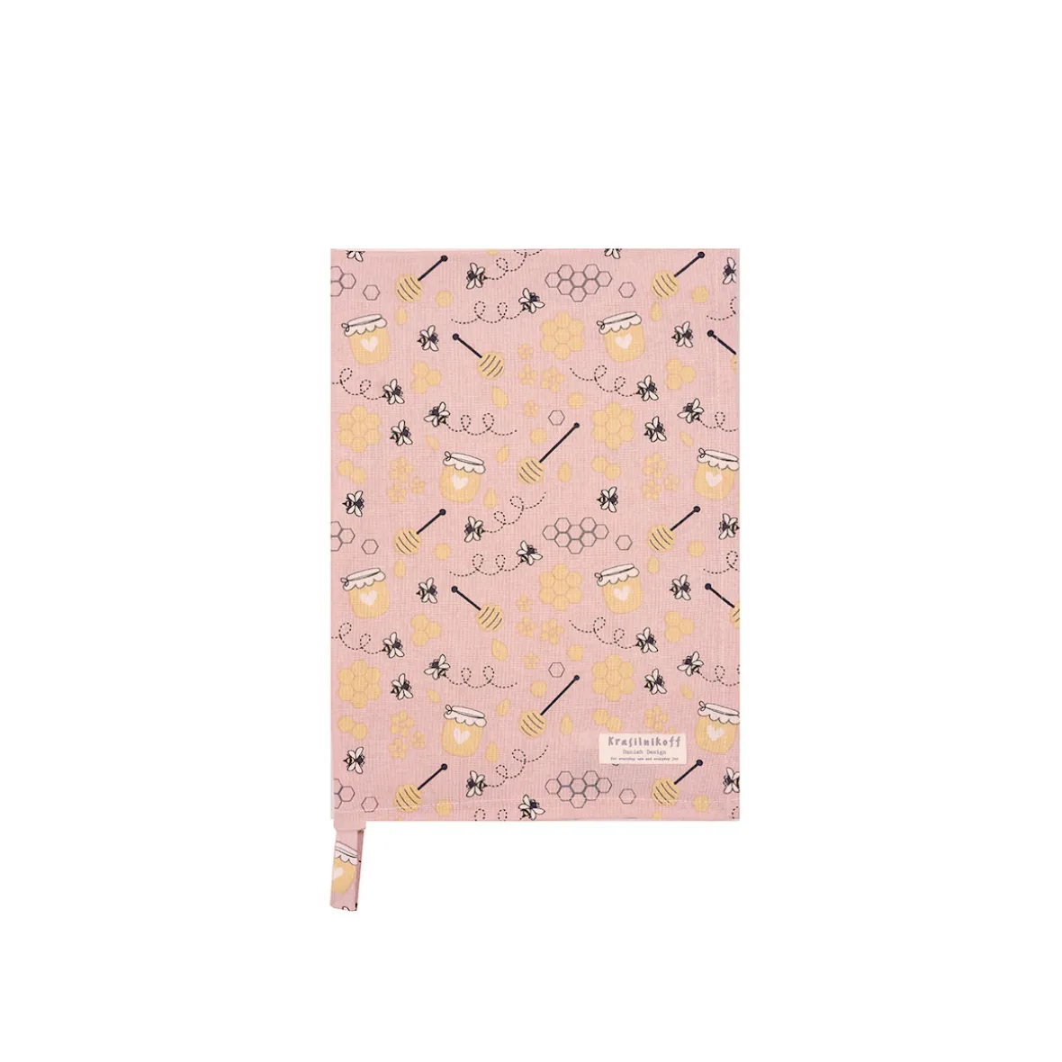 Viskestykke Bees - rose
