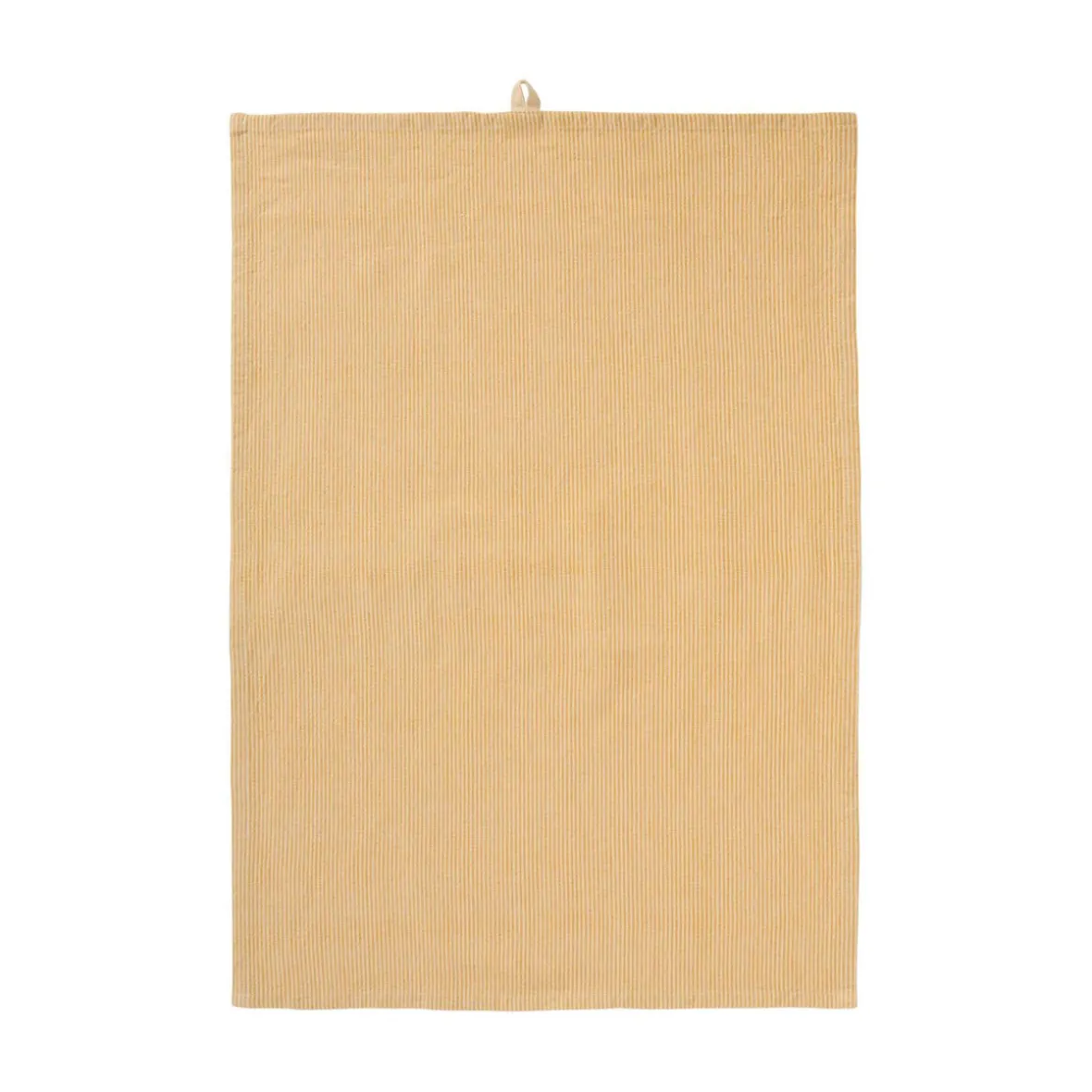 Viskestykke "Liv" - natur m. gule mælkedrengestriber